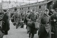 Tyska permittenter i Helsingborg våren 1943.
