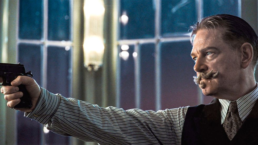  Kenneth Branagh i filmen ”Döden på Nilen” från 2022.
