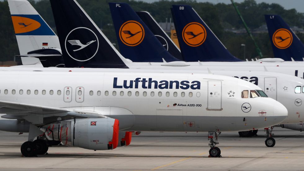 Lufthansa köper inte villkorat statsstöd. Arkivbild.