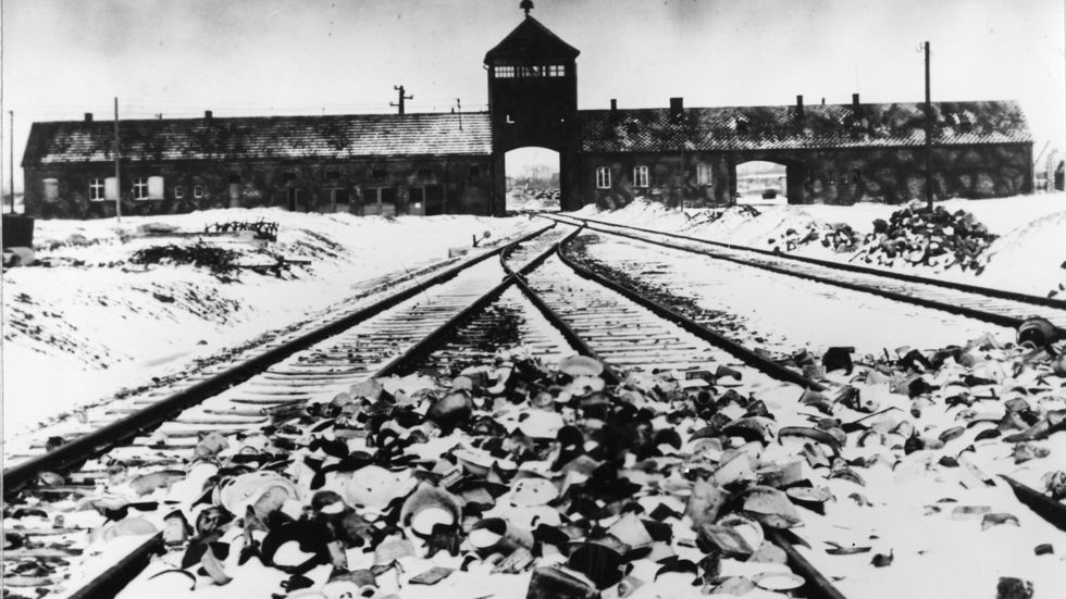  1941, koncentrations- och förintelselägret Auschwitz-Birkenau i Polen.