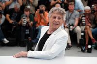 Regissören Roman Polanski mötte pressen i Cannes under lördagen.