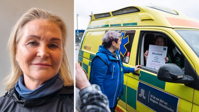 Hon är en av de över 60 000 vårdanställda i hela Sverige som från och med torsdag eftermiddag deltar i en blockad som innebär att de slutar jobba övertid. 