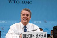 WTO:s generaldirektör Roberto Azevedo har ställt in organisationens alla möten den närmsta tiden.