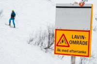 Det råder en betydande fara för laviner i södra Jämtlandsfjällen just nu. Arkivbild.