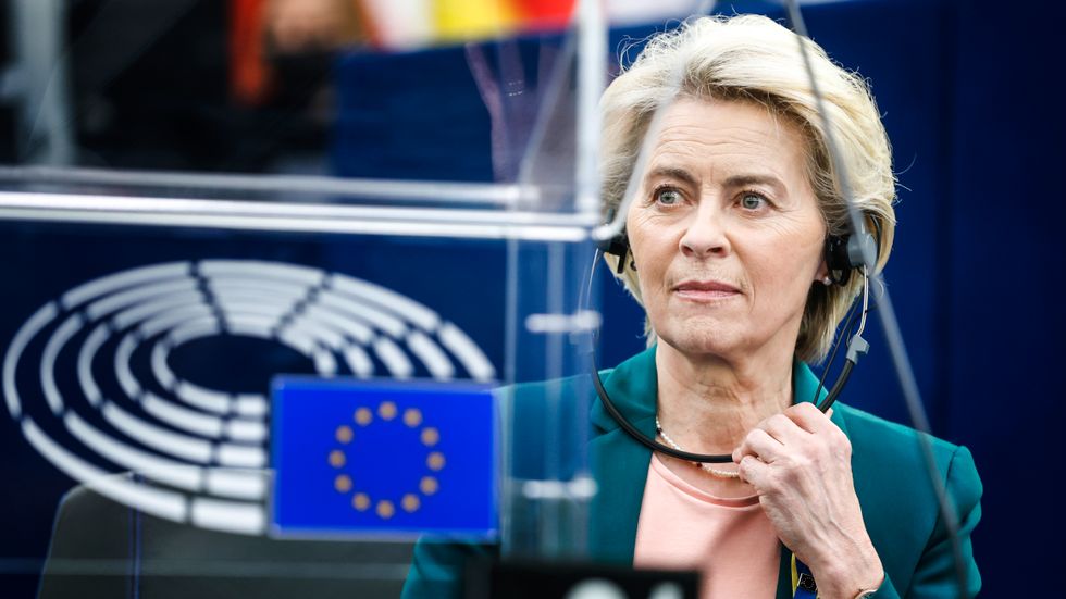 Ursula Von der Leyen, ordförande i EU-kommissionen.