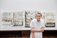 Konstnären Lars Lerins utställning på Liljevalchs konsthall lockade flest besökare under 2018. Arkivbild.