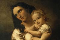 Fanny Hensel (född Mendelssohn) och sonen Sebastian.