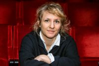 Andrea Tarrodi, kompositör aktuell i Kungliga Operans projekt ”Short stories II”.