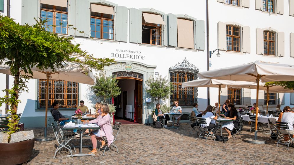 650-åriga bistron Rollerhof är numera en del av kulturinstitutionen MKB i Basel.