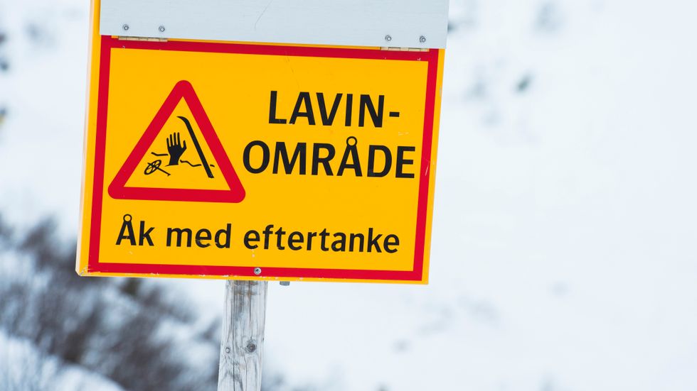 Det varnas för laviner på flera av Sveriges fjäll. Arkivbild.