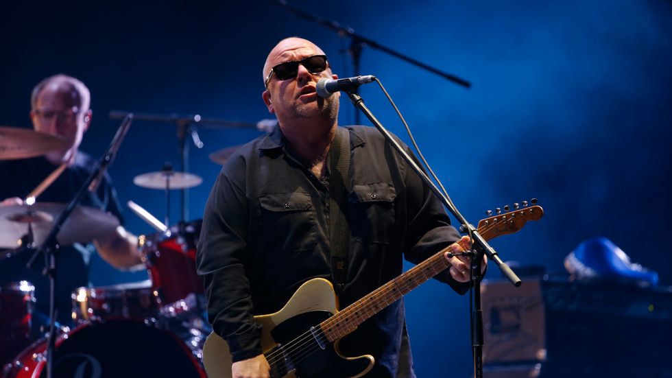 Pixies sångare Black Francis. Arkivbild.