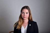 Angelika Bengtsson, Sverigedemokraterna. Arkivbild.