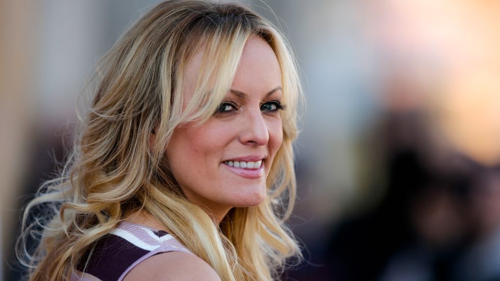 Stormy Daniels. The chariman of  the House oversight committee says (October 11,2018) ethics officials believe President Donald Trump’s lawyers provided false information about buying the silence of porn actress Stormy Daniels.