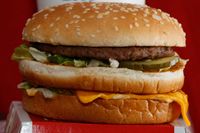 En Big Mac, inte längre varumärkesskyddad i EU. Arkivbild.