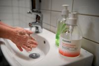 Det tvättas händer som aldrig förr. Då gäller det att ta hand om dem också. Arkivbild.
