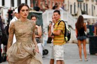 Keira Knightley ger Venedig lite extra stjärnglans under filmfestivalen.