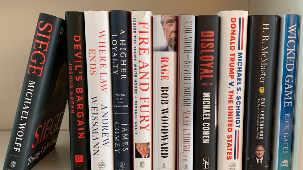 Raden av böcker om Donald Trump blir bara längre.