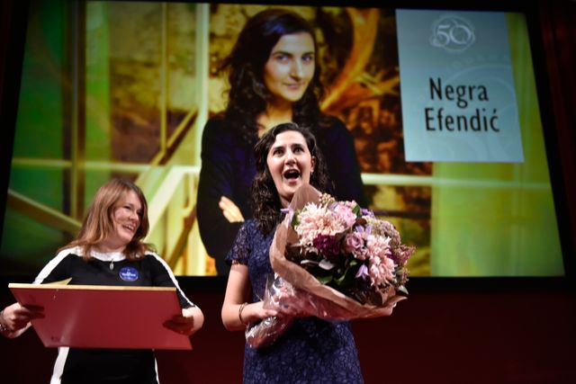 SvD:s reporter Negra Efendić fick Stora Journalistpriset i kategorin ”Årets berättare”.