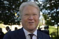 Kristdemokraternas utrikespolitiske talesperson Lars Adaktusson anser att Kinas Sverigeambassadör har gått över en gräns och bör skickas ut. Arkivbild.