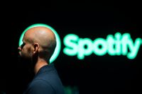 Spotifys grundare Daniel Ek på huvudkontoret i Stockholm. Arkivbild.