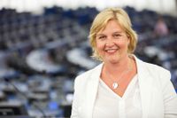 Liberalernas EU-parlamentariker Karin Karlsbro vill att hennes parti ska ta steget in i regeringen. Arkivbild.