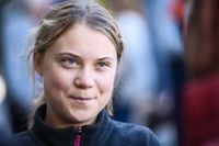 Greta Thunberg kommenterar tysk energipolitik. Arkivbild.