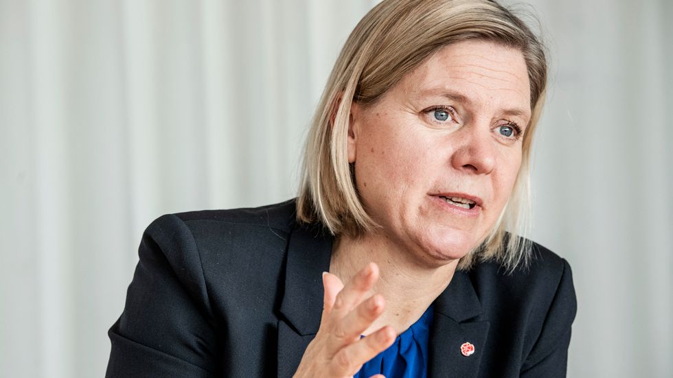 Finansminister Magdalena Andersson (S) är snart redo att presentera höstbudgeten.