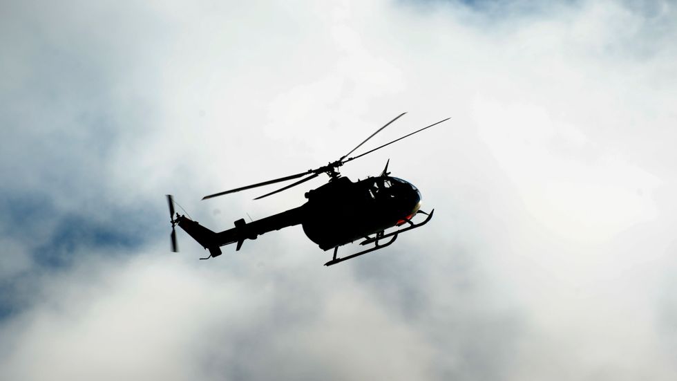 Nepals turistminister har omkommit i en helikopterkrasch. Helikoptern på bilden har ingenting med olyckan att göra. Arkivbild.