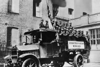 ”Stöttrupp Hitler”, nazistiska kuppmakare i München 1923.