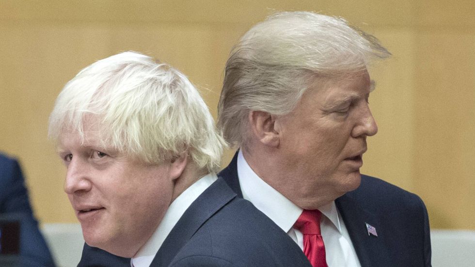 Boris Johnson, som väntas bli ny premiärminister i Storbritannien, kritiserar Donald Trumps uttalande om kongresskvinnorna.