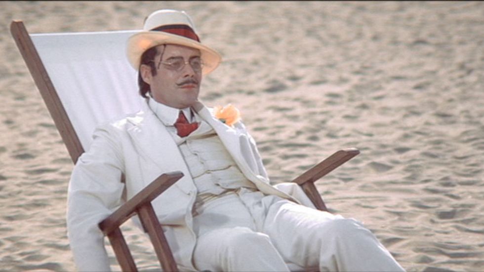 Dirk Bogarde som Gustav von Aschenbach i Luchino Viscontis filmatisering av ”Döden i Venedig” (1971).  