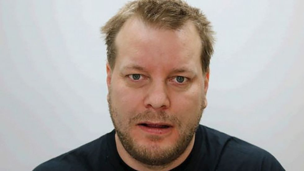 Daniel Nyqvist, på bild från polisens förundersökning.