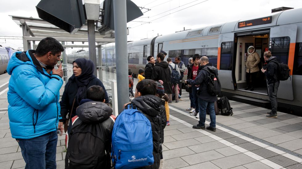 Färre asylsökande väntas till Sverige i år. Arkivbild.