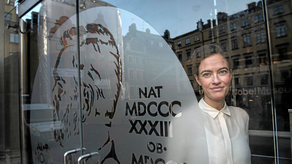 Erika Lanner är ny vd för Nobel Prize Museum, som är Nobelmuseets nya namn.