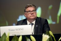 Finlands utrikesminister Timo Soini.