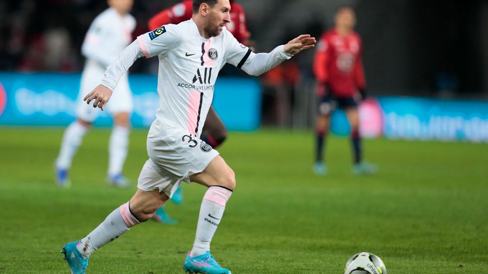 Lionel Messi gjorde sitt andra mål i den franska ligan på söndagen.