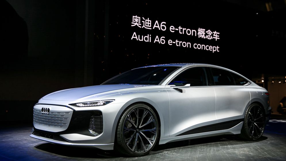 Audis konceptbil, A6 e–tron  concept.