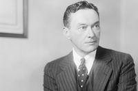 Journalisten och författaren Walter Lippmann, 1920.
