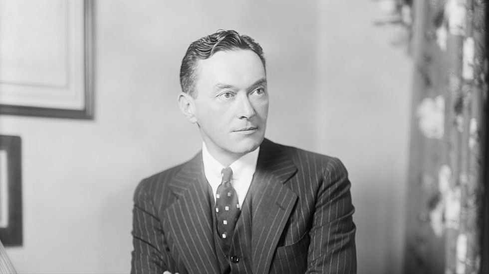 Journalisten och författaren Walter Lippmann, 1920.