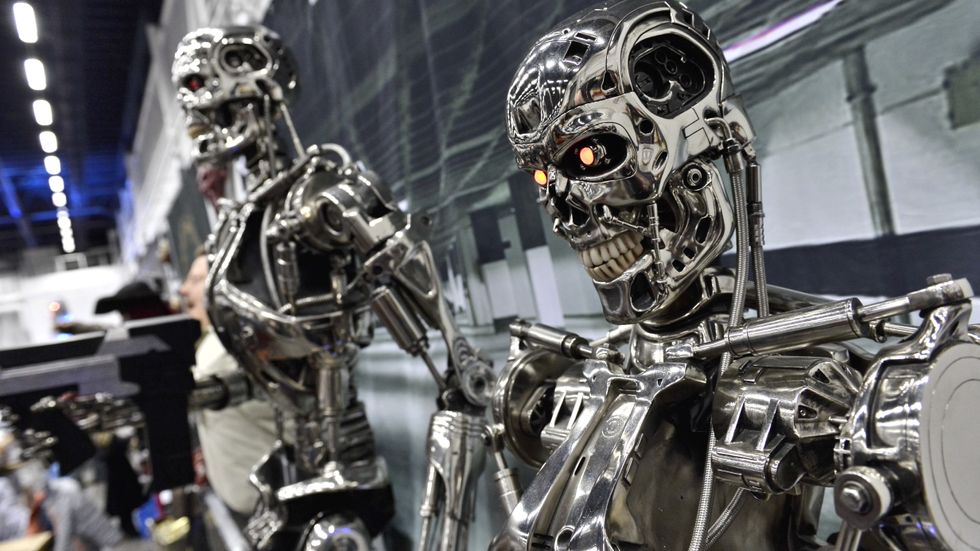 Robotar från filmen Terminator