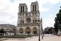 Attacken inträffade utanför katedralen Notre-Dame i Paris. Arkivbild.