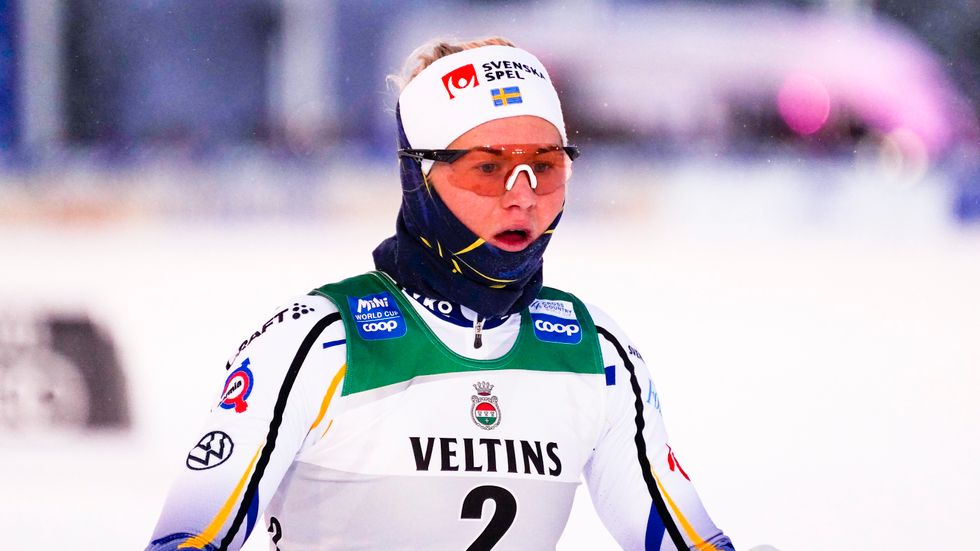 Maja Dahlqvist tog sin tredje sprintseger i världscupen, för den här säsongen.