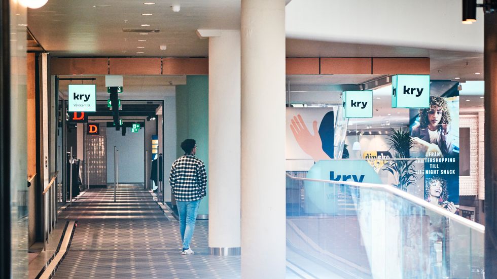 Kry driver både digital vård och fysiska vårdcentraler i Region Stockholm, som den här i Gallerian på Hamngatan.