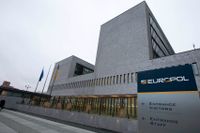Europols högkvarter i Haag i Nederländerna. Arkivbild.