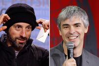 Sergey Brin och Larry Page.
