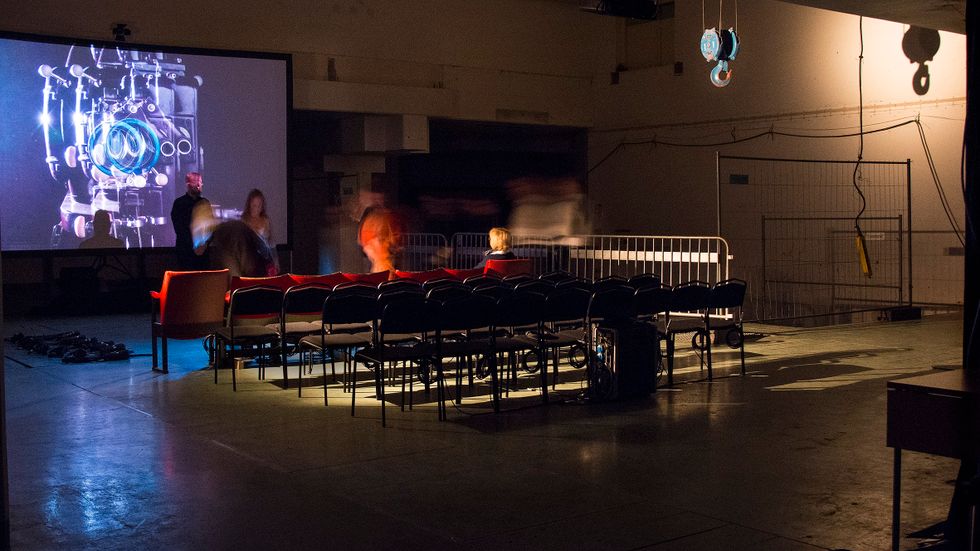 Lundahl & Seitls ”An elegy to the medium of film” visas på Accelerator, ett 1 400 kvadratmeter stort före detta fysiklaboratorium som byggs om för att öppna som en ny utställningsplats under 2019.
