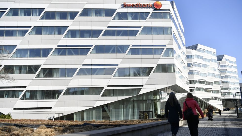 Swedbanks huvudkontor i Sundbyberg.