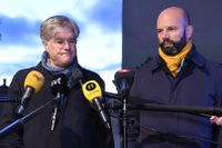 Martin Wästfeldt, förhandlingschef för PTK, och Mattias Dahl, vice vd för Svenskt Näringsliv.