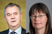 Sven-Erik Bucht (S) får kritik av Stina Bergström, miljöpolitisk talesperson (MP).