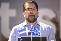 SD:s partiledare Jimmie Åkesson.
